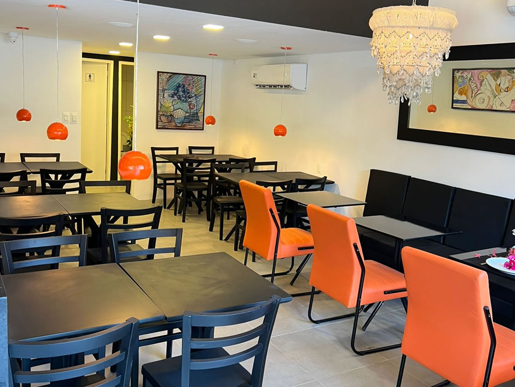 Interior do Restaurante Maracajú Comfort Food