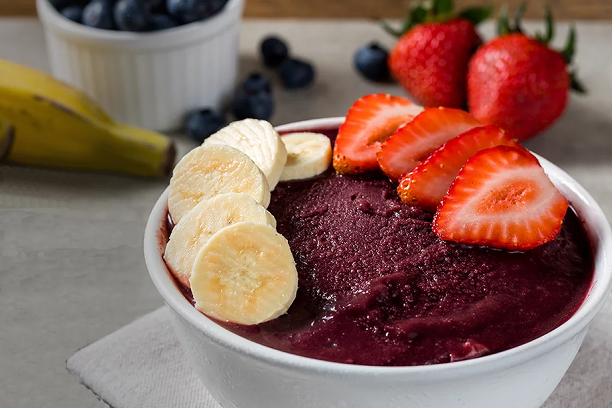 Nosso cafe da manhã no Hotel Aconchego Porto de Galinhas