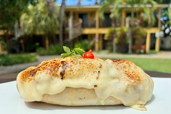 Baguete Cheese Steak do Restaurante Maracajú - Porto de Galinhas